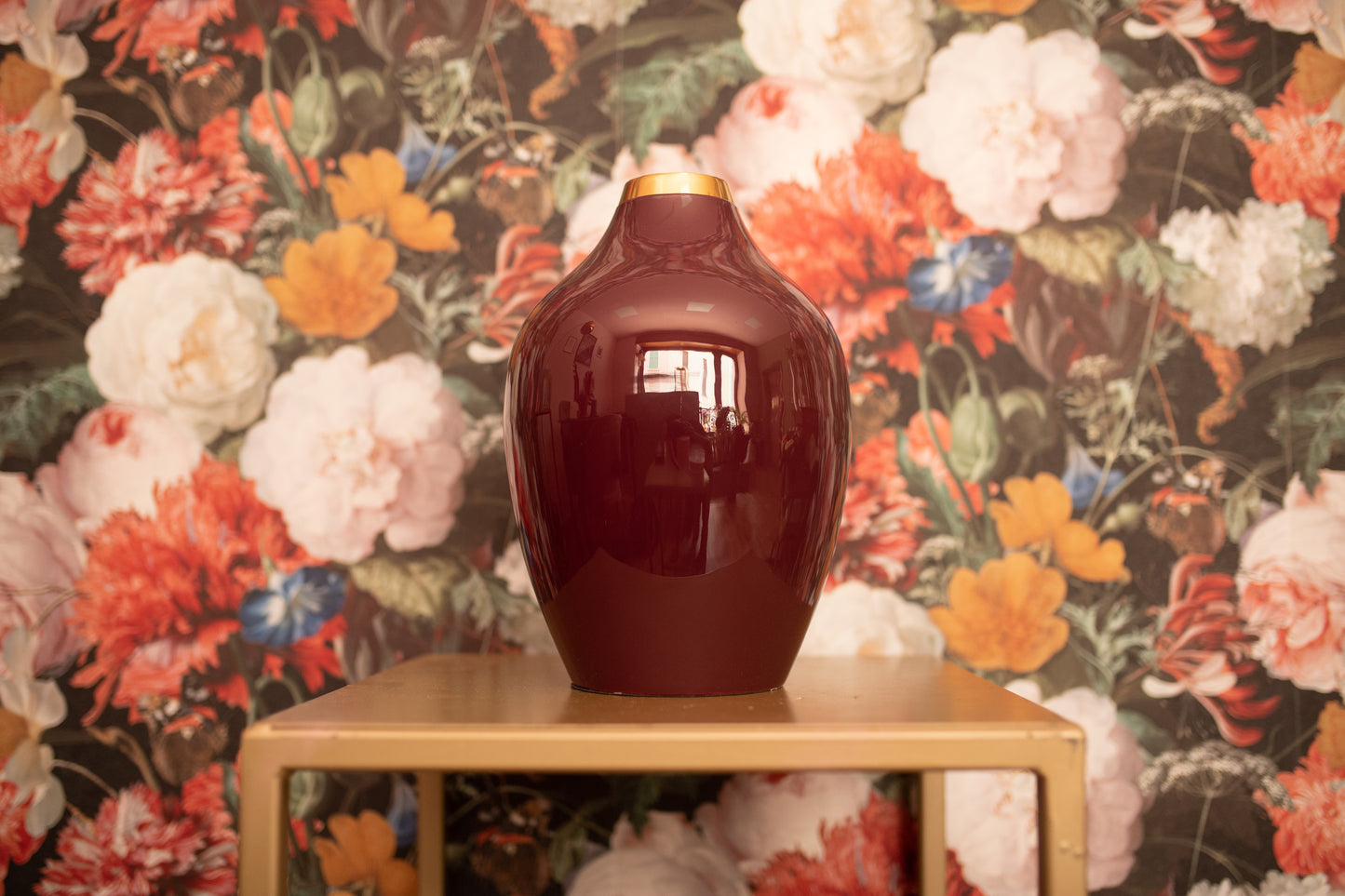 Vaso decorativo laccato