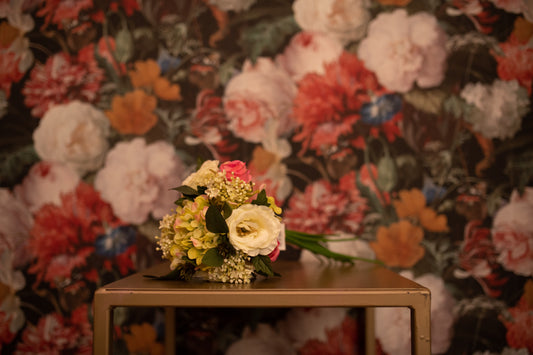 Bouquet di fiori finti